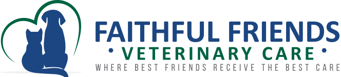 Faithful Friends Veterinary Care Where Best Friends Receive The Best Care Logo